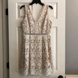 Classy lace dress. Good for a special occasion!